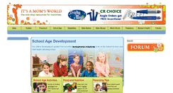 Desktop Screenshot of itsamomsworld.com